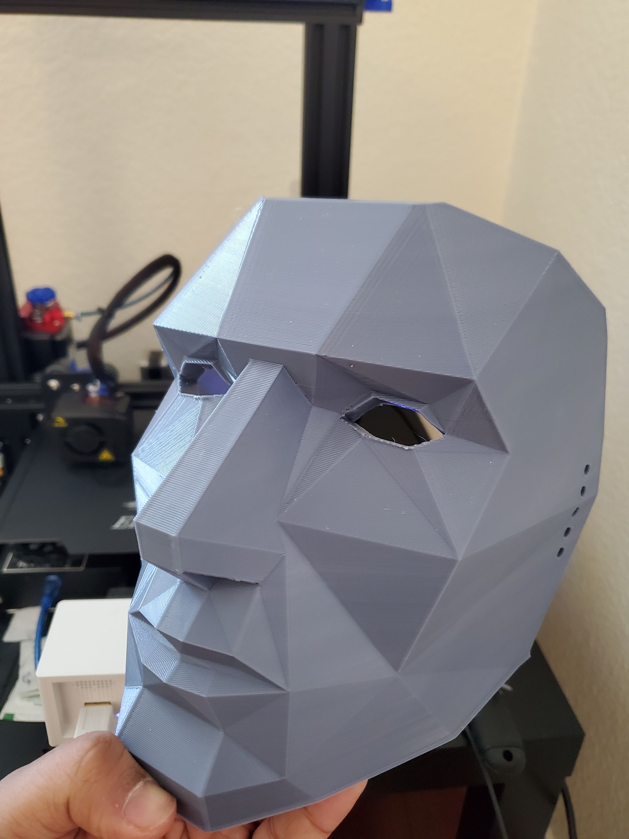 3D Printed Halloween Mask