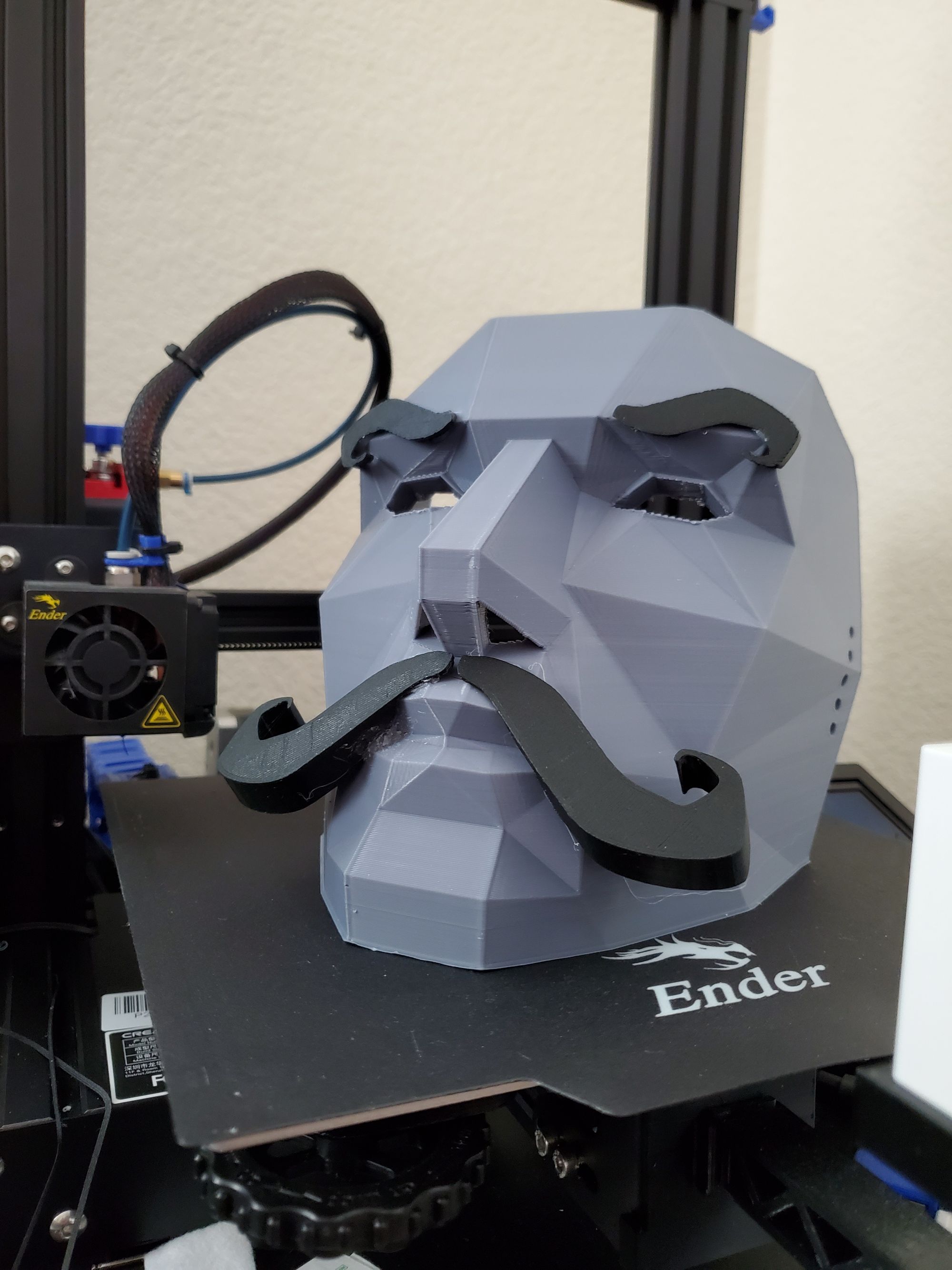 3D Printed Halloween Mask