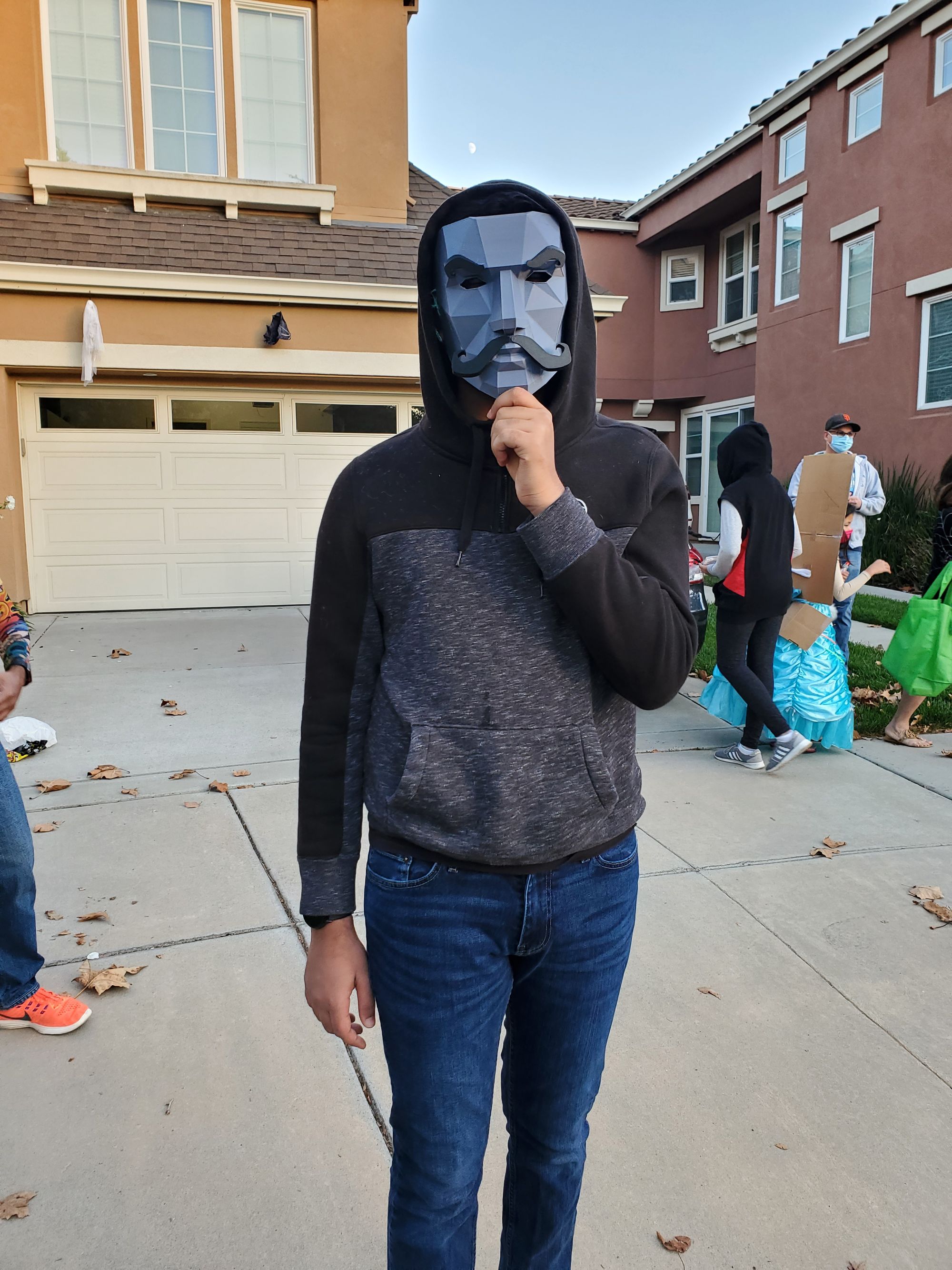 3D Printed Halloween Mask