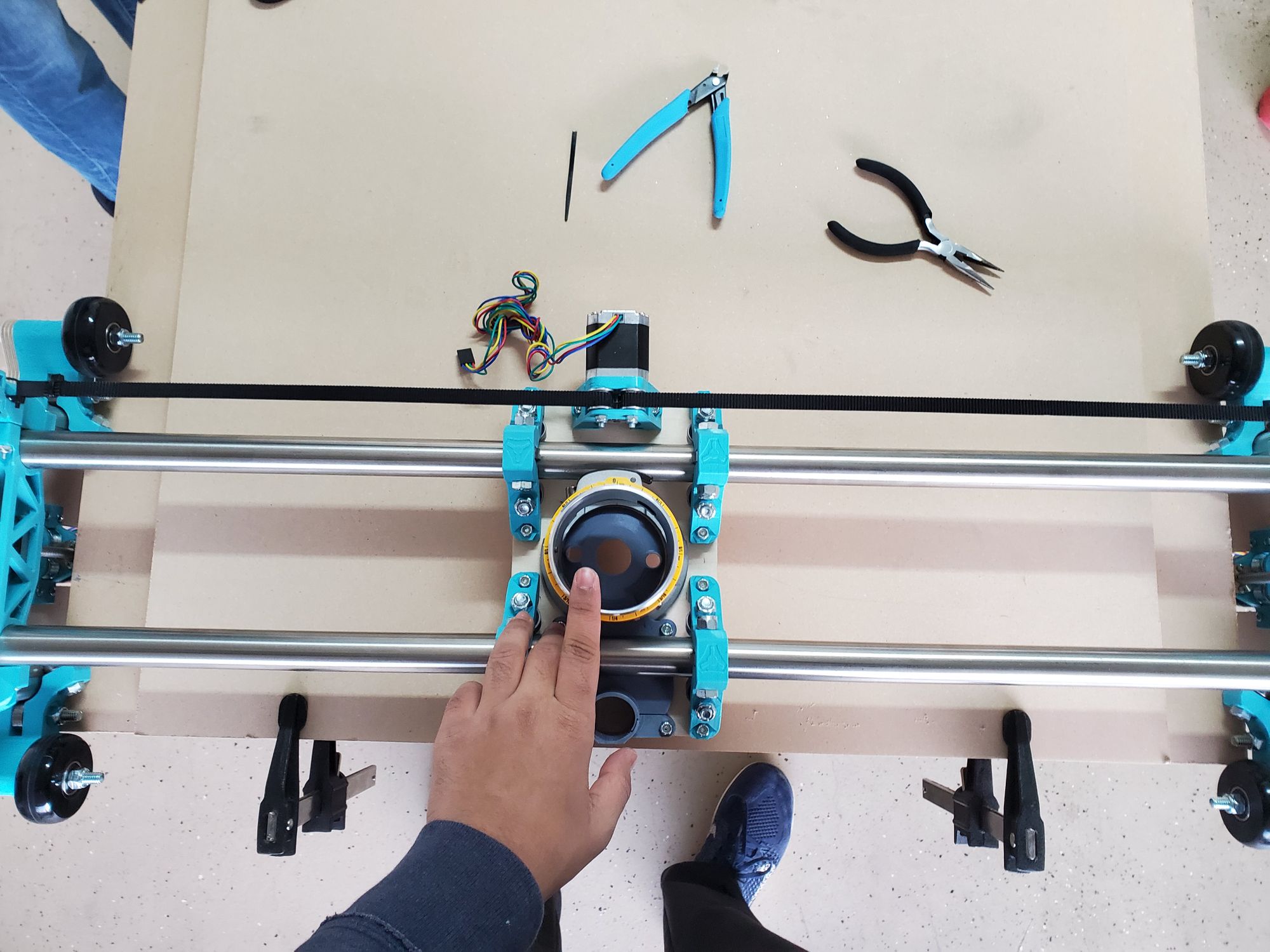 3D Printed CNC Router