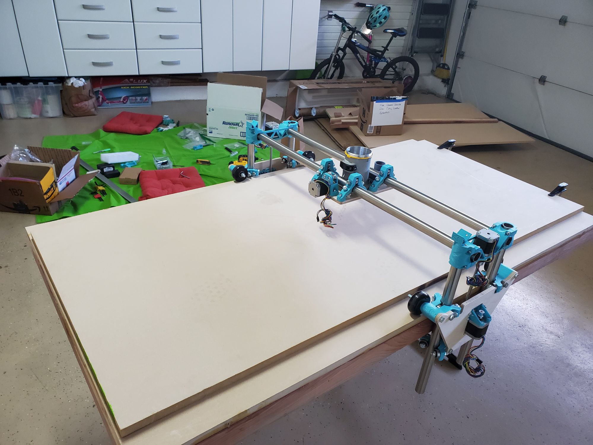 3D Printed CNC Router